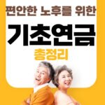 기초연금 재산기준