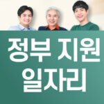 노인 일자리 신청방법 사회활동 지원대상