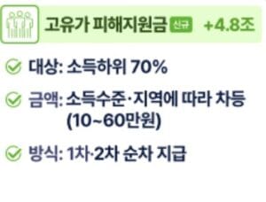 고유가피해지원금 지급일