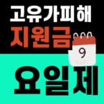 고유가 피해지원금 요일제