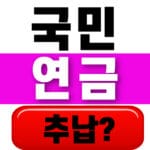 국민연금 추납