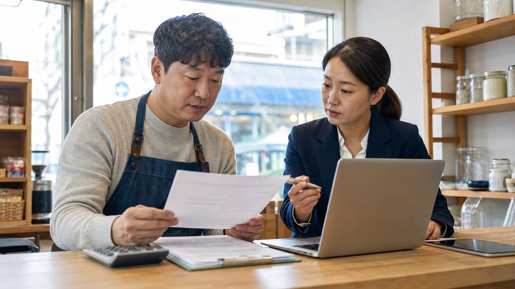 소상공인 대환대출 2026 상담 전 대출 서류와 상환조건을 확인하는 자영업자