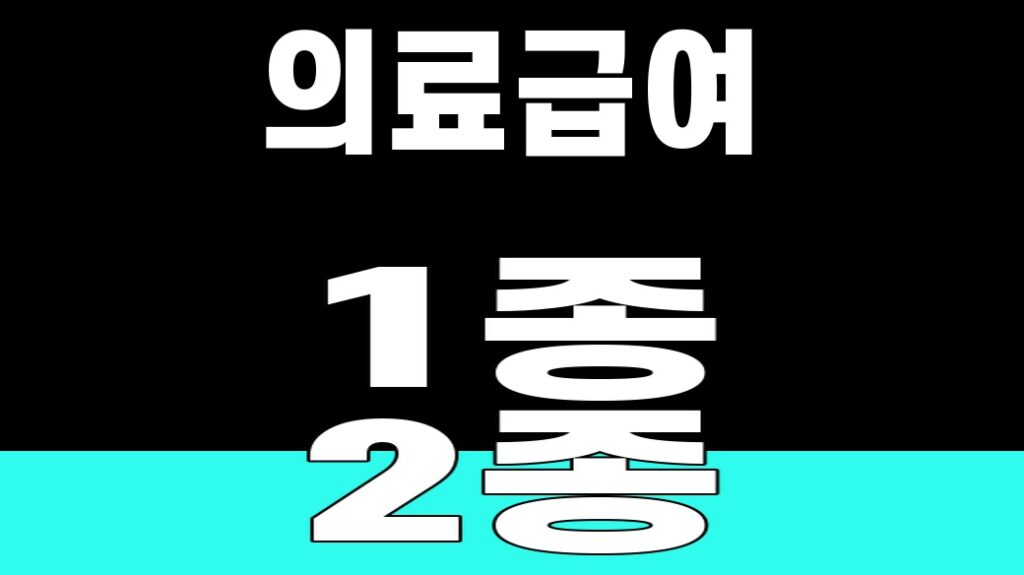 의료급여 1종 2종 핵심 키워드의 SUM 대표 이미지