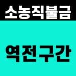 농사직불금 소농직불금 역전구간
